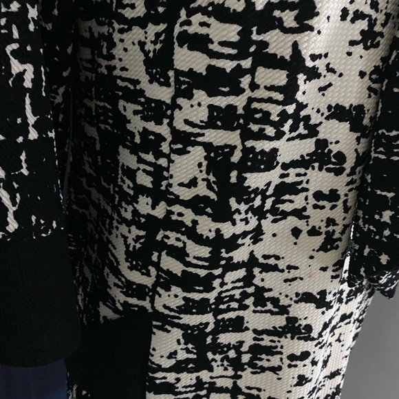 Chris McLaughlin Abstract Dress Tie Neck Size 16 - Picture 3 of 7